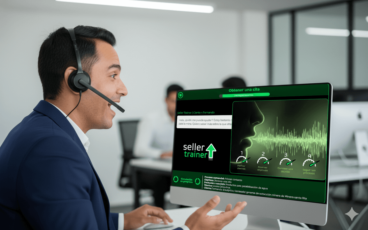Seller Trainer — entrenamientos de venta con IA